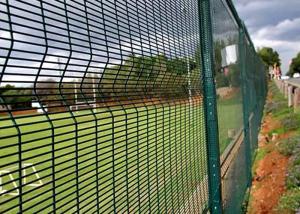 Wholesale Airport Anti Climb Wire Mesh Fencing , Powder Coated 358 Security Fencing from china suppliers