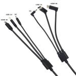 playstation vr cable 5M length PVC Black 3in1 vr cable for HTC VIVE