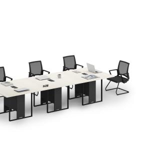 Wholesale Ergonomic Extendable Linear Workstation Table Wooden OEM from china suppliers