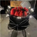 Decoration Pearl Fishtail Yarn Ribbon Floral Flower Packaging Ribbon for Rose