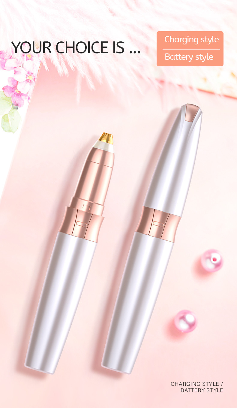 Painless Multipurpose Painless Eyebrow Hair Remover SGS Approval