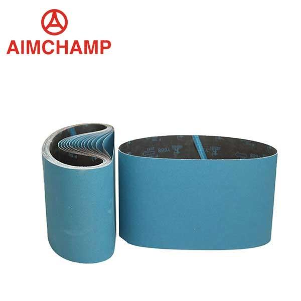 75 X 533mm Aluminum Oxide Abrasive Sanding Belt Zirconia Metal Grinding