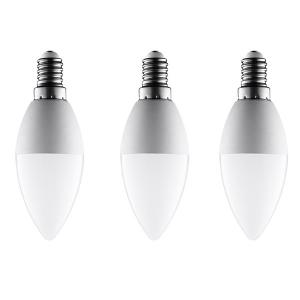 Wholesale 3/5/7/9W Dimmable Indoor LED Light Bulbs Candle Shape Aluminum from china suppliers