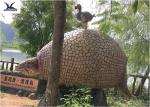 Giant 1.5 - 2 Meters Giant Fiberglass Animals , Life Size Yard Statues