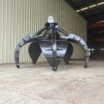 CE Approval Mechanical Orange Peel Grab Bucket For CAT320 Excavator