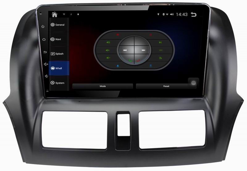 Ouchuangbo Pure Android 4.4 10.1inch Big Screen Car DVD GPS radio Player for Faw Besturn X80 support Russian 16GB Flash