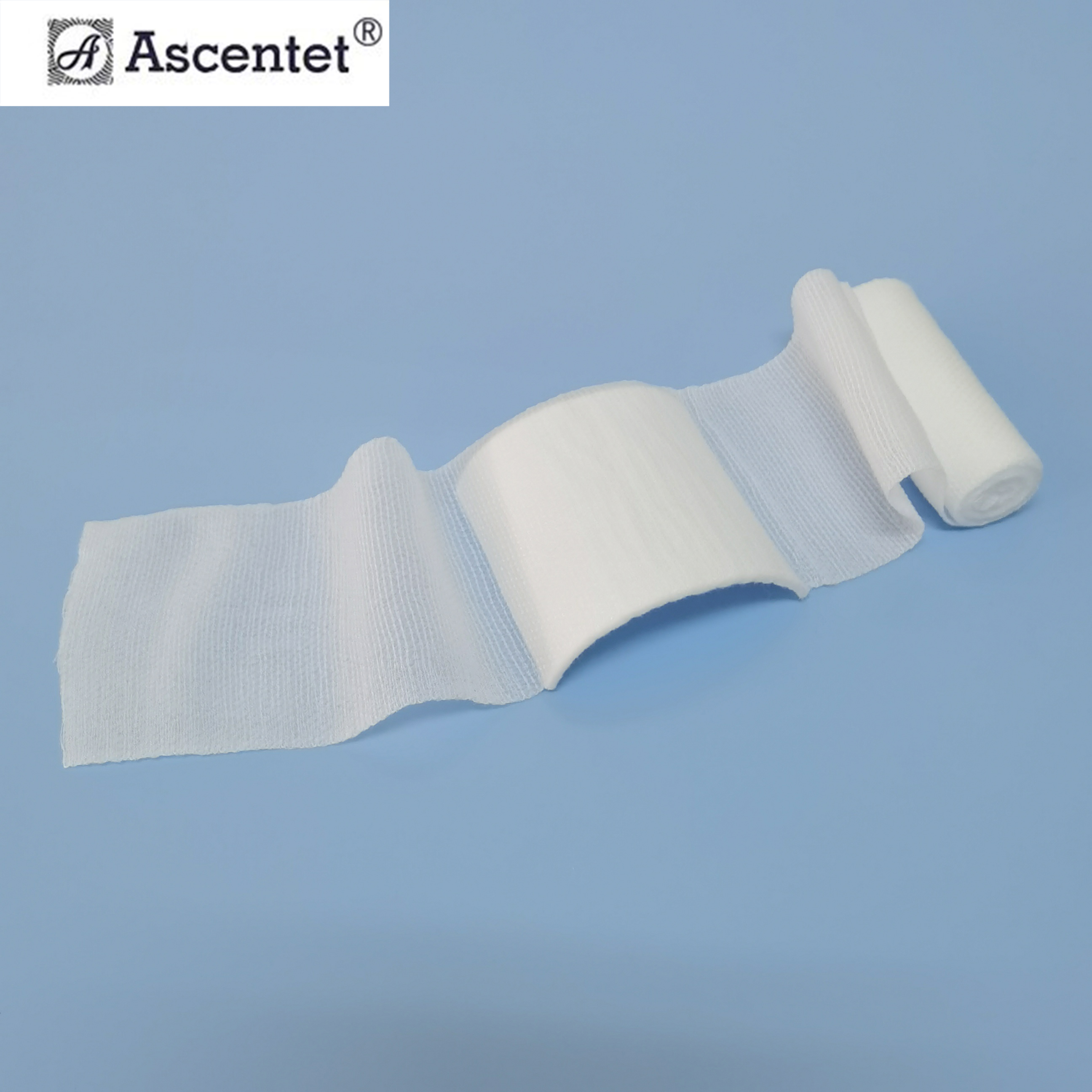 Professional manufacturing of disposable sterile first aid gauze bandages for wound care