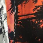 Printed Color Polyester Material Fabric 100 Polyester Clothing 75DX150D Yarn