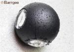 12W 95x95x80mm Round Ball LED Wall Light Waterproof Shine Four Sides