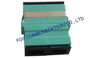 Wholesale OM3 Fiber Optic Adapter SC Duplex Short Ear High Stability For Telecom Networks from china suppliers