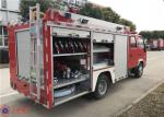 5 Seats Hydraulic Control Clutch Rear Mount Pump Water Tanker Fire Truck