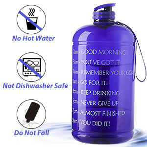 Water Bottles Fitness Gym Sports Jug Big Capacity Plastic eco friendly Water Bottle with Straw Drinking