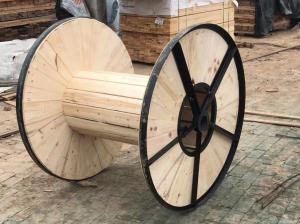 Wholesale Single Face Wooden Cable Reel Cable Drum Pine Recycled Cable Reels from china suppliers