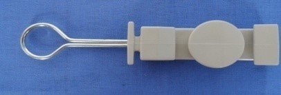 Fiber Optic Cable Fittings S Type Fixation / Galvanizing Steel / C Type Hook