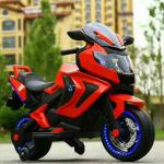 12V390 Battery Red White Blue Electric Ride On Motorcycles for Kids Long-Lasting