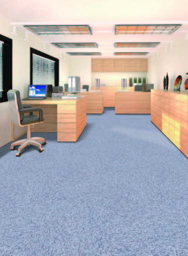 COMMERCIAL LOOP PILE CARPET TILES FOR COFFEE SHOP 50CMx50CM