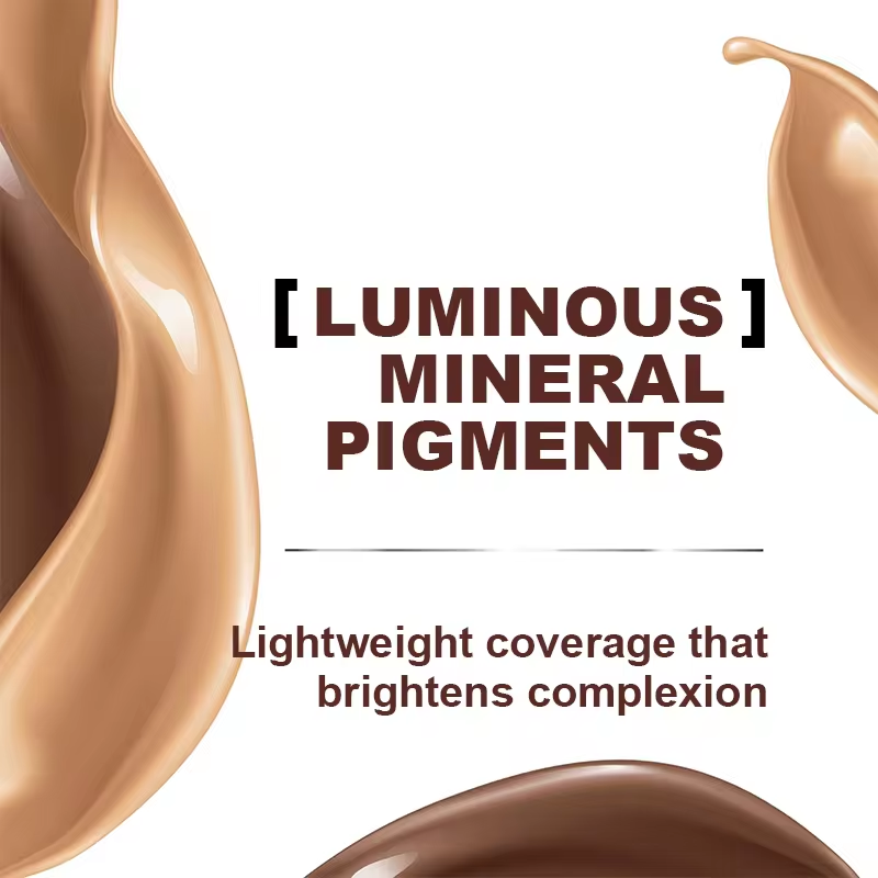 Private Label Makeup Matte Foundation Full Coverage Liquid Foundation Makeup Wholesales Female Body Waterproof Liquid Foundation