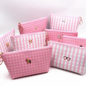 Wholesale Travel Cute Pink Makeup Pouch Mini Cosmetic Bag For Women Girls from china suppliers