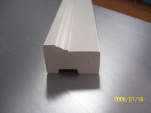 Wholesale Moth Proof Indoor Foam PVC Decorative Mouldings Wood Plastic Composite Door Frame from china suppliers