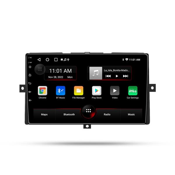 9 Inch Touch Screen Car Navigation 4 Core For Toyota VIOS 2021+ Night Vision