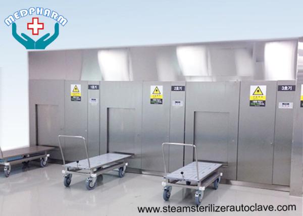 Pre vacuum And Post Vacuum Phase Hospital Steam Sterilizer With Digital Display