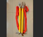 36" Halligan Tool Fire Truck Parts Heavy Duty Tools With Fiberglass Handle