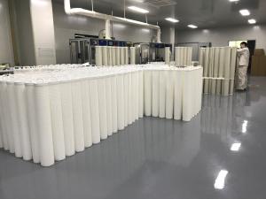 Wholesale 6&quot; Diameter Pleated Filter Cartridge 99.8% Efficiency Industrial Water Filter from china suppliers