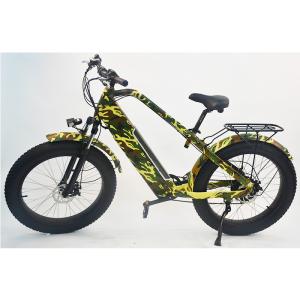 Wholesale Alu6061 Electric Fat Tire Hunting Bike 0.12T Max Loading 4-6h Charging from china suppliers