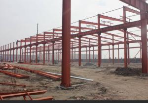 Wholesale Galvanized Steel Structure Hangar Welded Round Bar Brace Single / Multiple Span from china suppliers