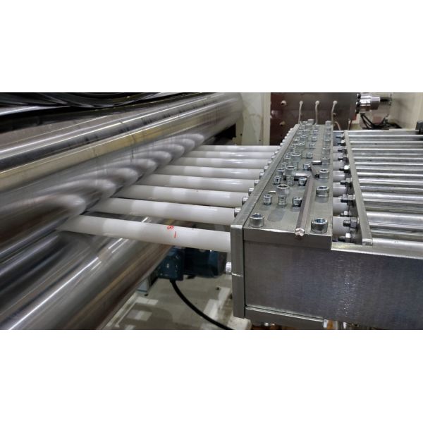PP HDPE Solid Rod Stick Bar Single Screw Extrusion Machine 45mm