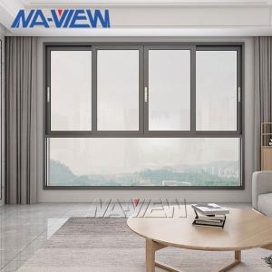 Wholesale Guangdong NAVIEW Metal Frame Double Glass Glazed Hurricane Impact Aluminum Window from china suppliers