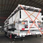 Jost Kingpin 3 Axle Side Wall Semi Trailer for Heavy Duty Transportation