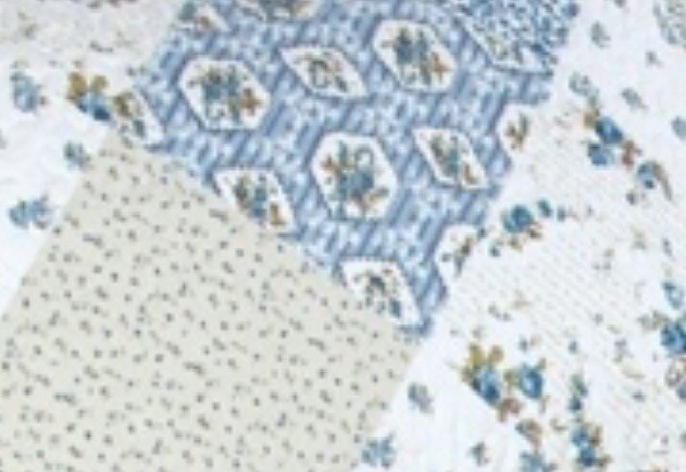 Disperse Printed Home Bed Quilts Durable With 1" Distance Quilting Crafts