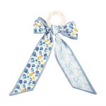 Sweet fresh streamer Hair Tie Pearl bow hair accessories