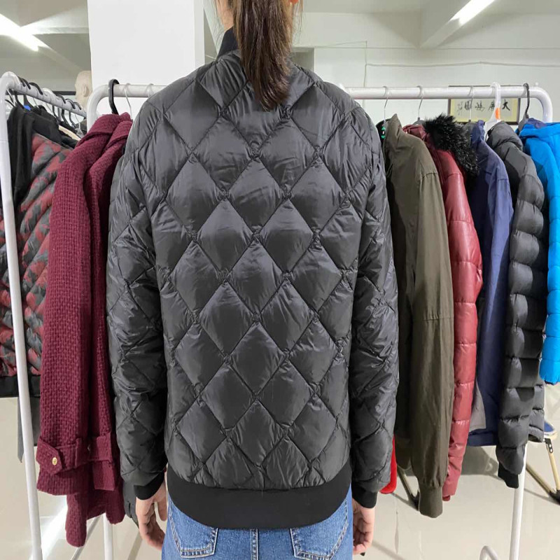 Ladies Down Jacket Black Coat Keep Warm Autumn And Winter Women Clothes