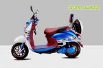Pedal Assisted Scooter 500W 60V Dc Hub Motor , Two Wheeled Moped Electric