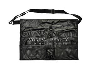 Wholesale Pro Makeup Bag Apron 20 Pockets Cosmetic Brush Case Artist Belt Strap Holder Tool from china suppliers