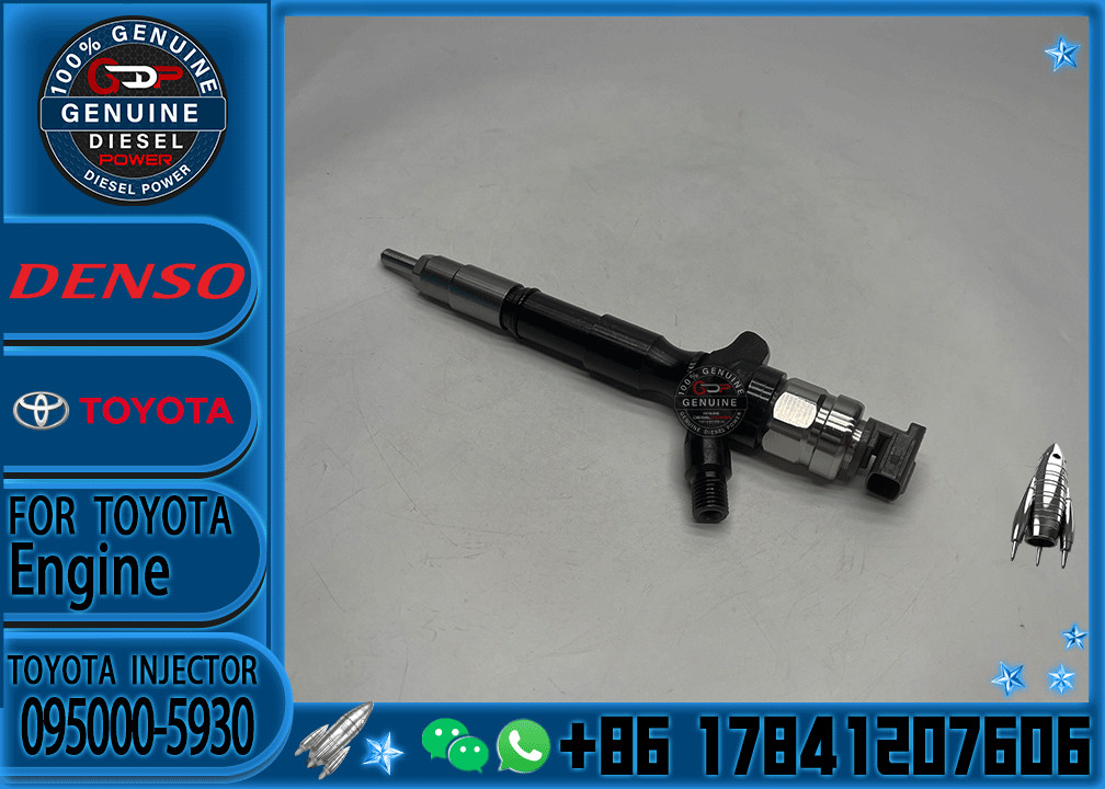 Diesel fuel injector 095000-7760 095000-5930 095000-5931 095000-5660 23670-09060 23670-09061 for TOYOTA