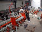 Dual Wires Auto Diamond Shape Chain Link Fence Machine