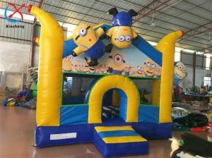 Wholesale Manufacturer Inflatable Minions Kids Inflatable Bounce House With Digital Painting from china suppliers
