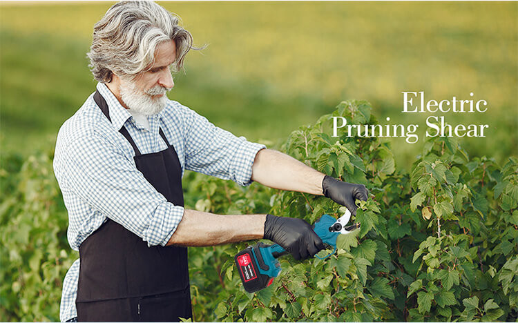 Wireless Orchard Pruning Scissors Rechargeable Fruit Tree Scissors Lithium Electric