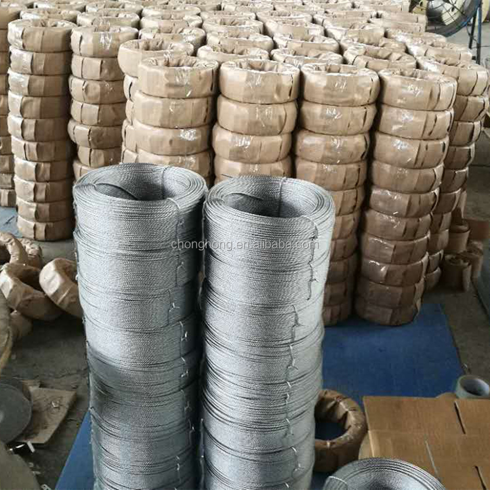 ±1% Tolerance 7x19 Construction Structural Cable Fully Locked Coil Rope for Construction Applications