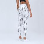 87%Nylon And 13%Spandex Cute Yoga Clothes 280gsm Printed Yoga Leggings