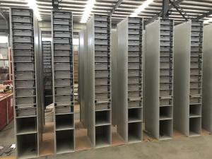 Wholesale Vertical 2210mm Height 300mm Width Bank Safe Deposit Box Small Size from china suppliers