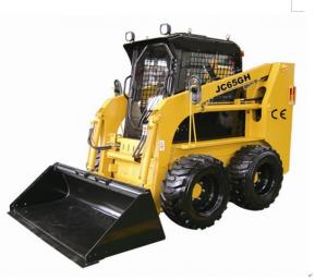 China 1800kg Tipping Load Mini Articulated Wheel Loader 8km/H Max Travel Speed on sale