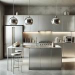 New Arrival Stainless Steel Kitchen Cabinet Small Kitchen Cabinet Set with Sink