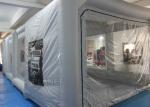 Outdoor Professional Inflatable Car Paint Booth 210 D Reinforced Oxford