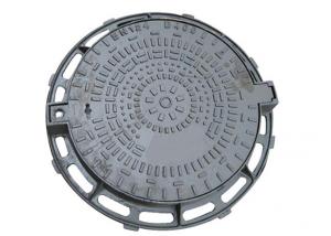 China Road / Hard Shoulders Ductile Iron Manhole Cover , E600 D400 Manhole Cover on sale