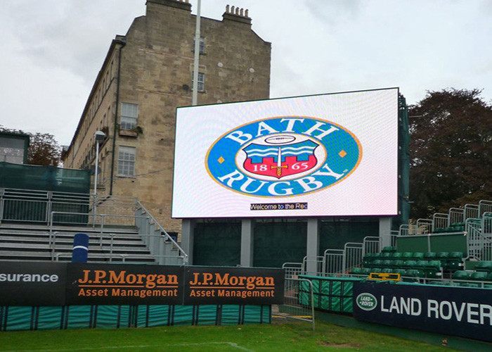 Custom Size Outdoor LED Displays 162x162 dots for advertising