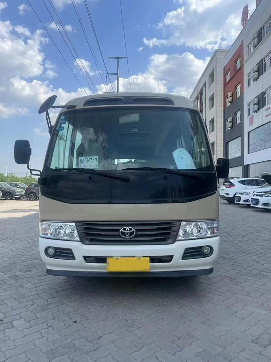 New Design Hot Sale Diesel Coaster Bus 30 Seaters Right Hand Toyo Ta Coaster Bus